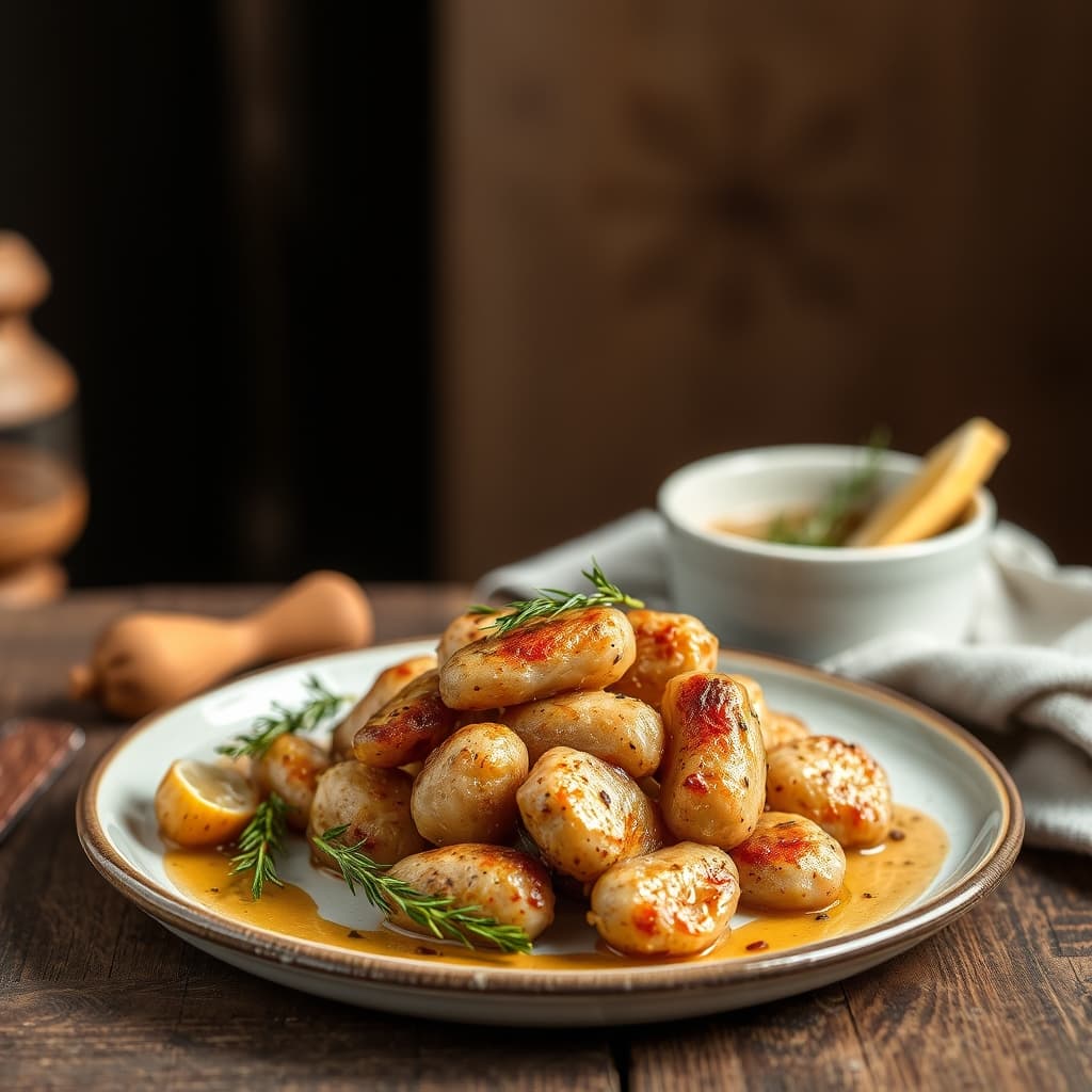 Aripioare de Pui Crocante cu Aromă de Usturoi și Ierburi